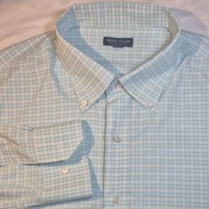 Peter Millar Crown Crafted Long Sleeve Button-down Men's Dress Shirt NWOT